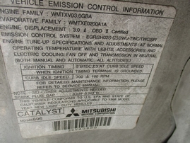 1998 MITSUBISHI 3000GT WHITE 3.0L AT 163783 